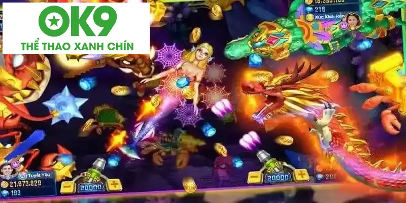 Hãy tiêu diệt con cá bơi lẻ để tích lũy tiền vốn và nâng cao kỹ năng
